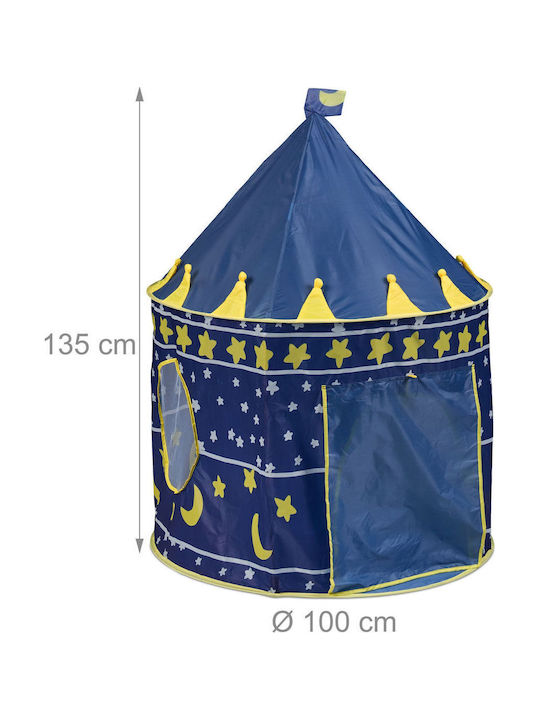Relaxdays Kids Tent Blue
