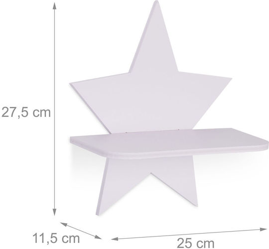 Παιδικό Ράφι Τοίχου Πράσινο 27.5x25x11.5εκ.