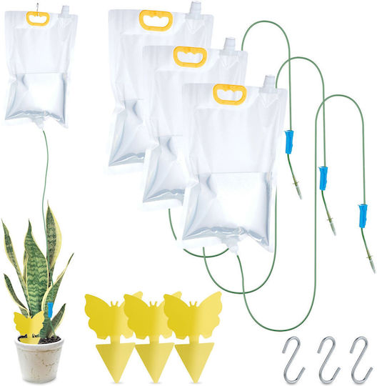 Relaxdays 4 Pungi Capcane Lipicioase Pentru Udarea Plantelor Relaxdays 4 Pungi Capcane Lipicioase Pentru Udarea Plantelor