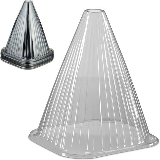 Relaxdays Set 10 Huse Gri Pentru Plante Gri 22x19x19 Cm Relaxdays Set 10 Huse Gri Pentru Plante Gri 22x19x19 Cm