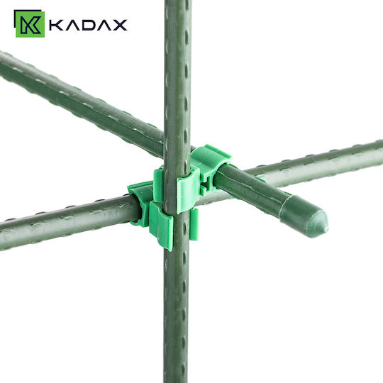 Kadax Swivel Connector Poles 11 Mm Green 10 Pcs