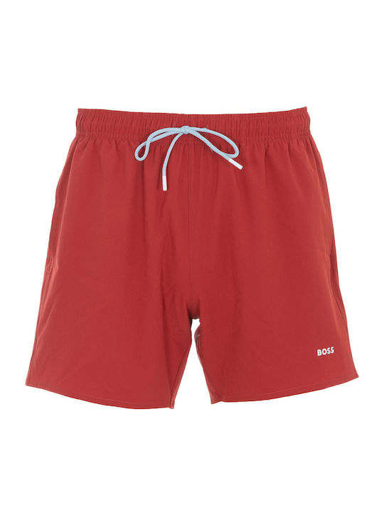 Herren-Bademode Kurze Hosen Rot