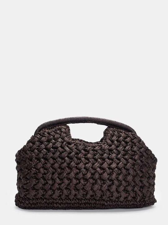 Straw Women's Handbag Brown