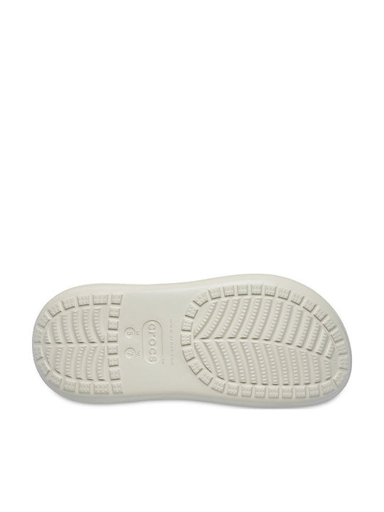 Crocs Classic Crush Γυναικεία Σαμπό Μπεζ
