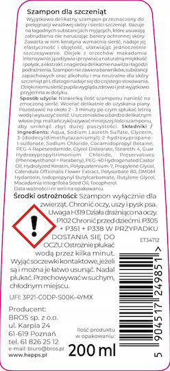 Happs Care Shampoo Puppies 200ml