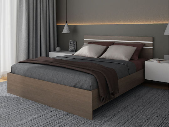 Κρεβάτι Ημίδιπλο Ξύλινο Riley Wenge120x200 Κρεβάτι Ημίδιπλο Ξύλινο Riley Wenge120x200