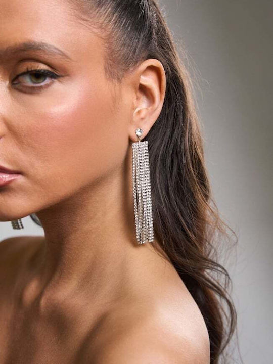 Decoro Ohrringe Hängend Silber