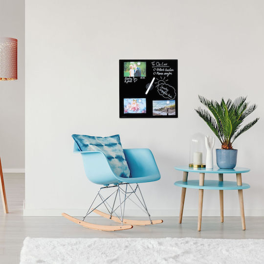 Relaxdays Tablă Magnetică Pentru Markere Agățată