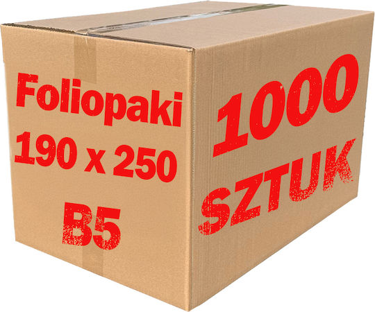 Weißer Kurierbeutel B5 190x250mm 1000 Stück
