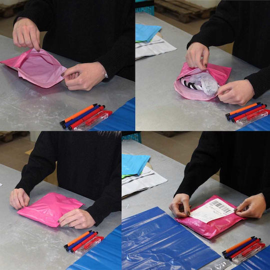 Pink Courier Bags B4 260x350mm 50 Pcs
