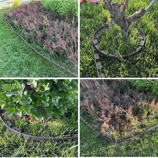 Material Pentru Garduri De Grădină 6cm 30 Bucăți Negre