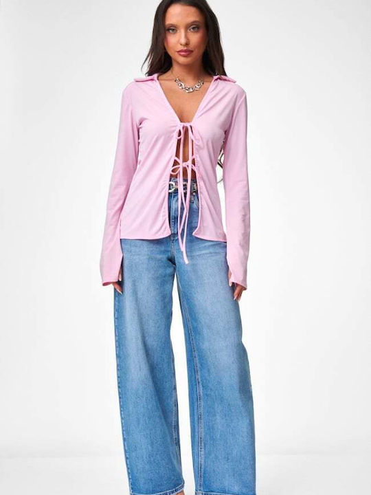 Damen Bluse Rosa