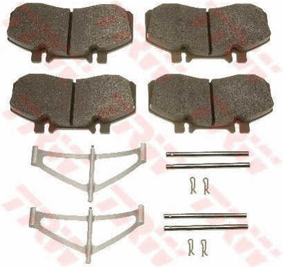Trw Gdb5004 Brake Pad Set Disc Brake