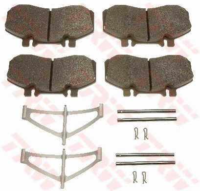 Trw Gdb5004 Brake Pad Set Disc Brake