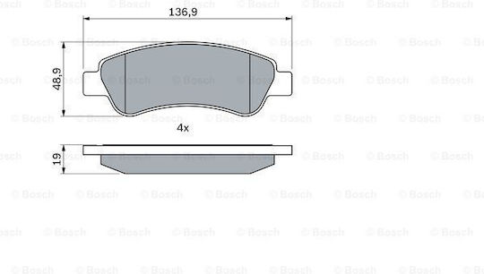 Bosch Disc Brake Pad Set 0 986 494 110
