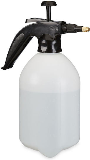Relaxdays Pulverizator cu Presiune cu Capacitate de 2l în Culoare Neagră