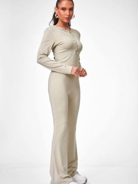 Women's Beige Set with Trousers