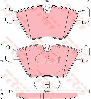 Set Plăcuțe De Frână Trw Gdb1064 Disc Frână