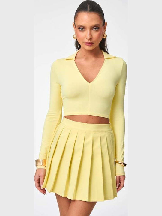 Mini Skirt Yellow