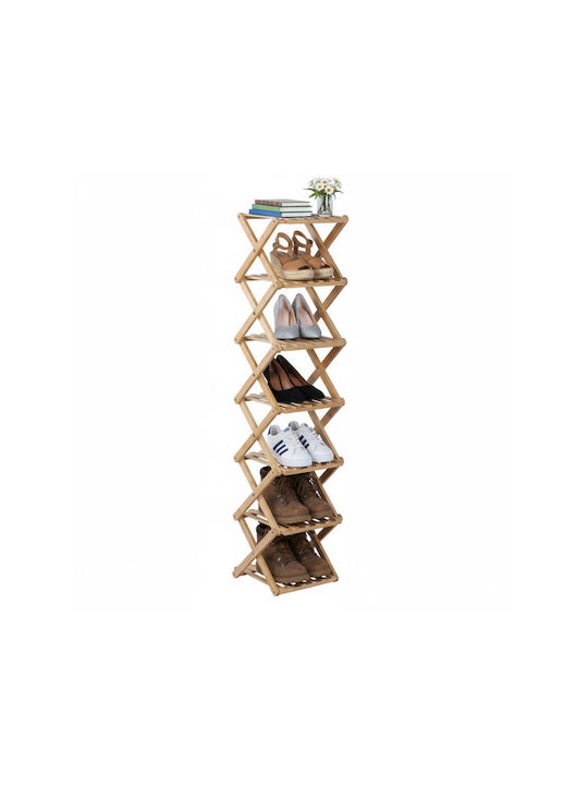 Shoe Organizer Made of Bamboo 84x28x28cm