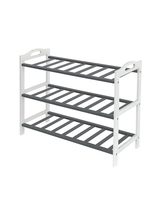 Поставка За Обувки От Бамбук 70x25x48см