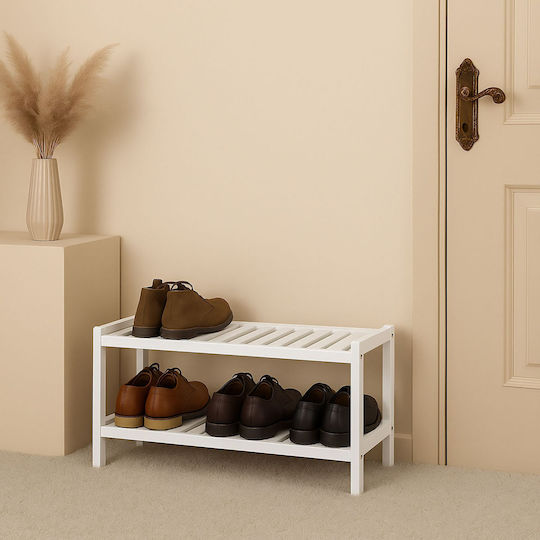 Organizator Pantofi din Bambus 70x26x33cm
