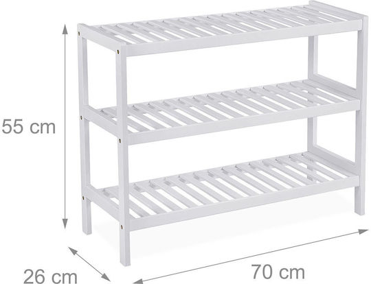 Organizator Pantofi din Bambus 70x26x55cm