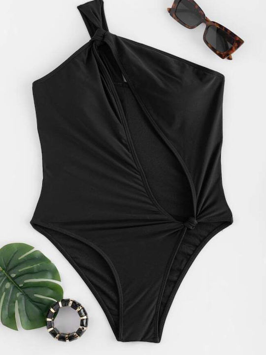 Swimsuit with Openings Black