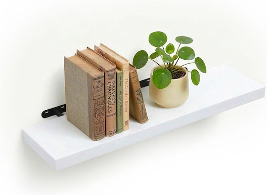 Ράφι White/black 100x23x23εκ.