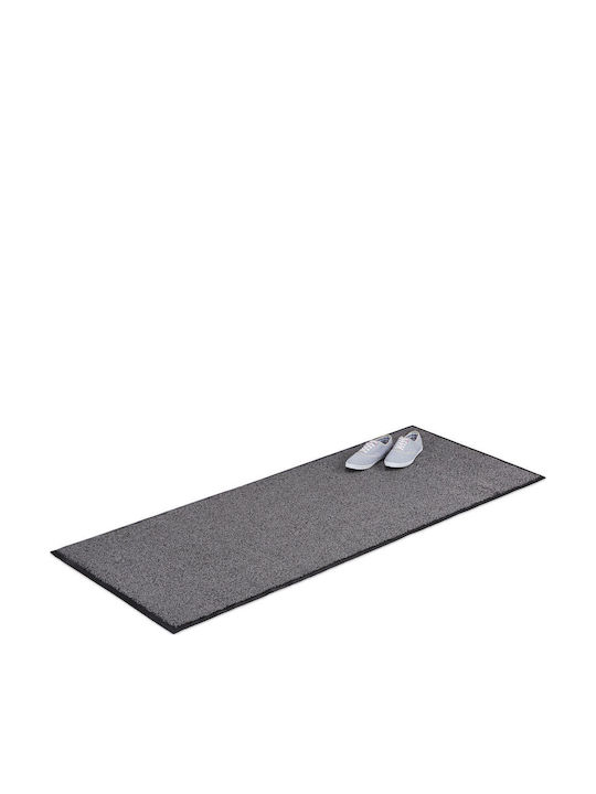 Relaxdays Relaxdays Fußmatte Grau 80cm