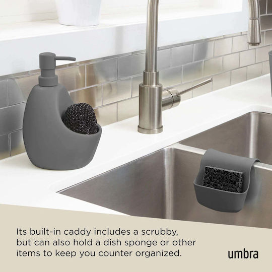 Umbra Joey Εντοιχιζόμενο Dispenser Κουζίνας Κεραμικό Γκρι 750ml Umbra Joey Εντοιχιζόμενο Dispenser Κουζίνας Κεραμικό Γκρι 750ml