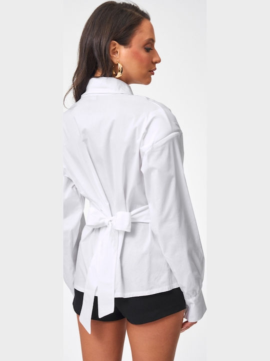 Long Sleeve Women's Shirt White