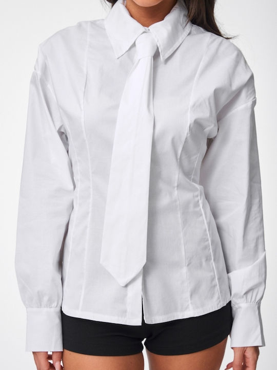 Long Sleeve Women's Shirt White