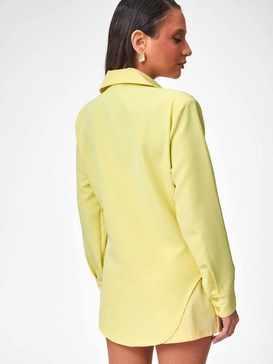 Long Sleeve Women's Shirt Yellow