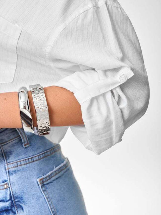 Long Sleeve Women's Shirt White