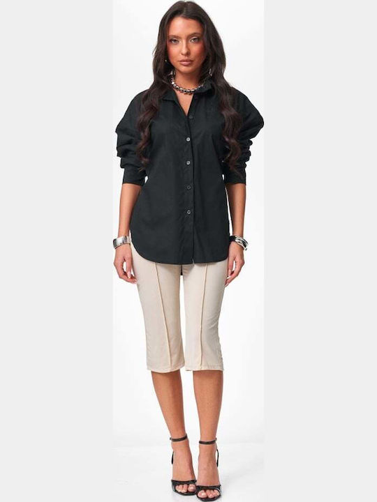 Long Sleeve Women's Shirt Black