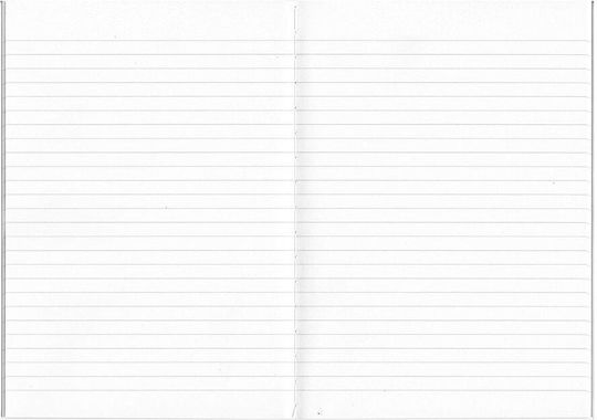 Apica Notebook Cd Σημειωματάριο A6 52 Φύλλων Ριγέ Λευκό