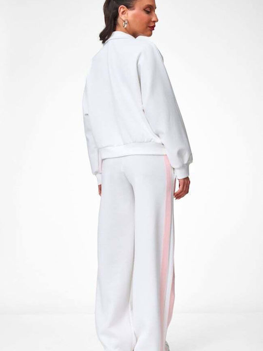 Women's Sweatpants Set White