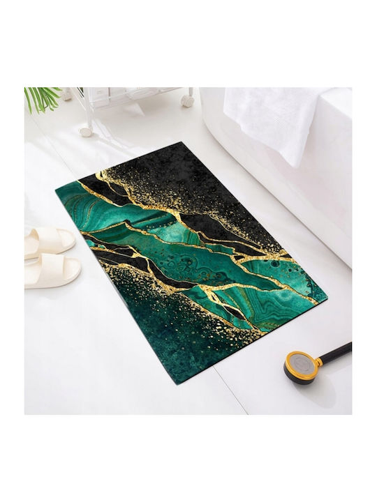 Rutschfestes Badematte Grün 60x100cm