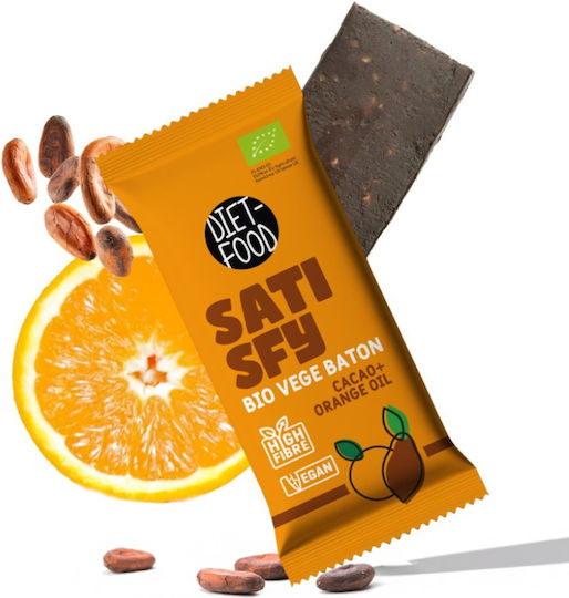 Diet-Food Satisfy Μπάρα Πρωτεΐνης 35gr