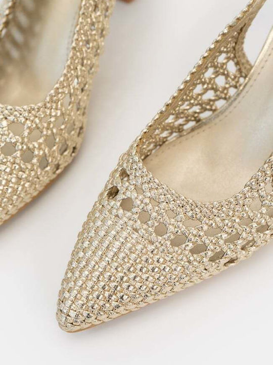 Gold Pumps