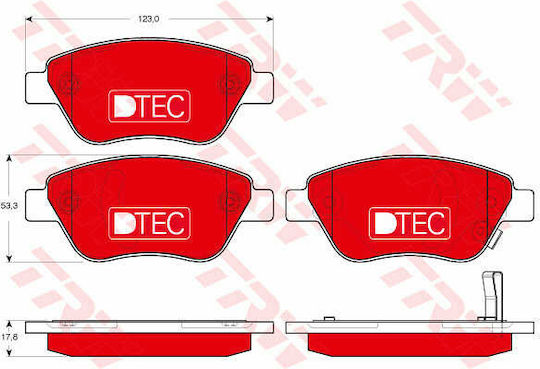 Set Plăcuțe De Frână Și Discuri De Frână Trw Gdb1700dte