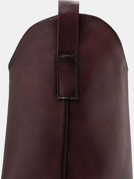 Cizme Dama Cowboy Burgundia