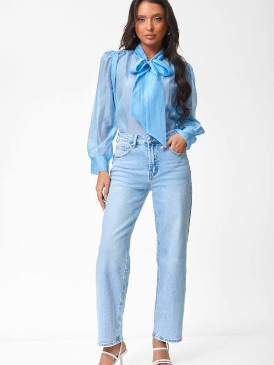 Long Sleeve Women's Shirt Blue