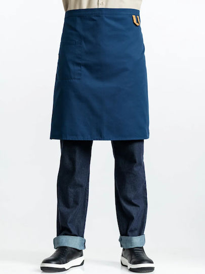 Chaud Devant Catering-Schürze Ganzkörper für Kellner Blaue