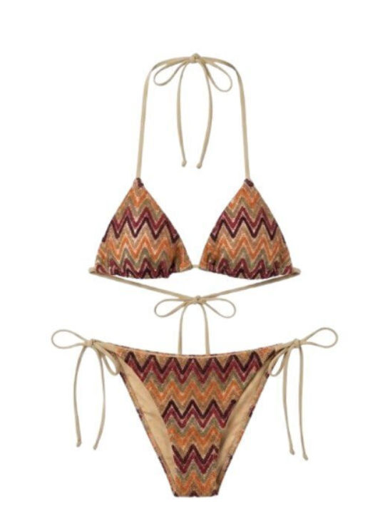 Set Bikini Multicolor S126330-Maro