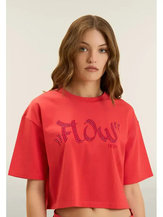 Damen T-shirt Rote