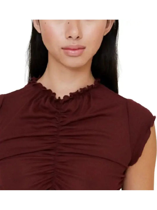 Γυναικείο T-shirt Brown