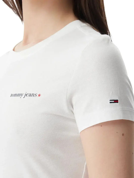 Дамска Crop Тениска Бяла