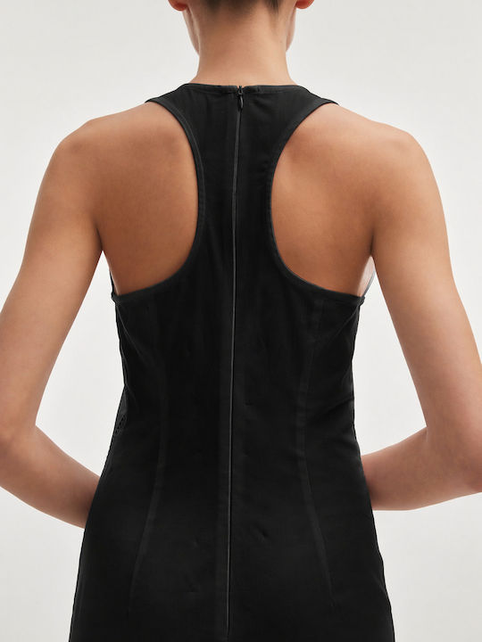 Midi Βραδινό Φόρεμα Black